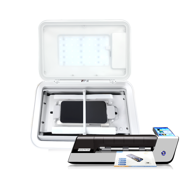 SM NEW Arrivals UV Tempered Film Laminating Machine UV Curing Hydrogel Film Lamination Machine TPU UV Automated Coverage Machine