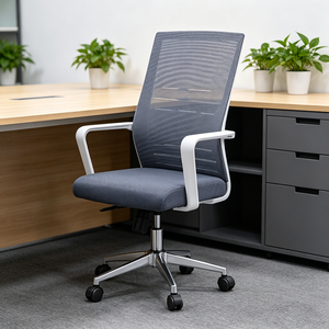 Silla Ergonómica Ajustable de Buena Calidad con Función de Inclinación <span class=keywords><strong>y</strong></span> Ajuste de Altura para Oficina con Intensidad Ajustable - Product Image 3