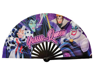 Abanico de Mano de Bambú Personalizado con Impresión de Ursula Gay - Product Image 3
