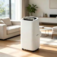 Climatiseur monobloc Portableair, climatiseur mobile électrique, refroidissement et chauffage, mini climatiseur portable pour la maison, 18000 BTU R410a