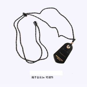 Correa ajustable para gafas de estilo japonés de cuero PU, cadena antipérdida para gafas de sol, correa para el cuello, estilo retro americano de moda. - Product Image 2