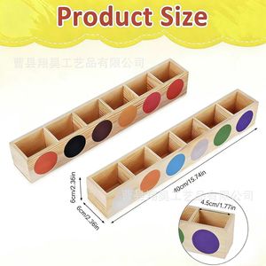 Wooden Storage Box For Crayons And Markers <b>Desktop</b> Organizer With <b>Shelf</b> Design For Children's Art Supplies - Product Image 4