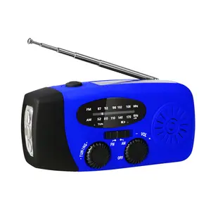 Beste Aardbeving Survival Kit Mini Draagbare Radio Met Zonne-Radio 'S En Zonne-Telefoon Laders