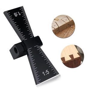 Aluminum Alloy Dovetail Marking <b>Gauge</b> 65x23x20mm High Accuracy Woodworking Tool For Tenon Joinery - Product Image 1