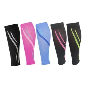 Vente en gros Manchon de compression pour mollet Manchons de football Manchons de soutien personnalisés pour les jambes de sport de football - Product Image 1