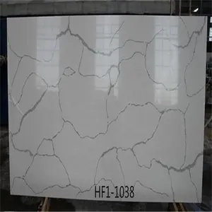 Quartz Stone Countertop Chinese Supplier Wholesale White Calacatta Artificial Quartz Stone Slab Kitchen Countertops And Vanity Tops