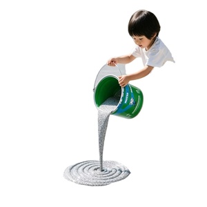 KINTOP Self-leveling Polyurea Colored Sand Floor Coating for Cement Floor <b>Roller</b>/Spray Application Liquid Marble Effect - Product Image 1