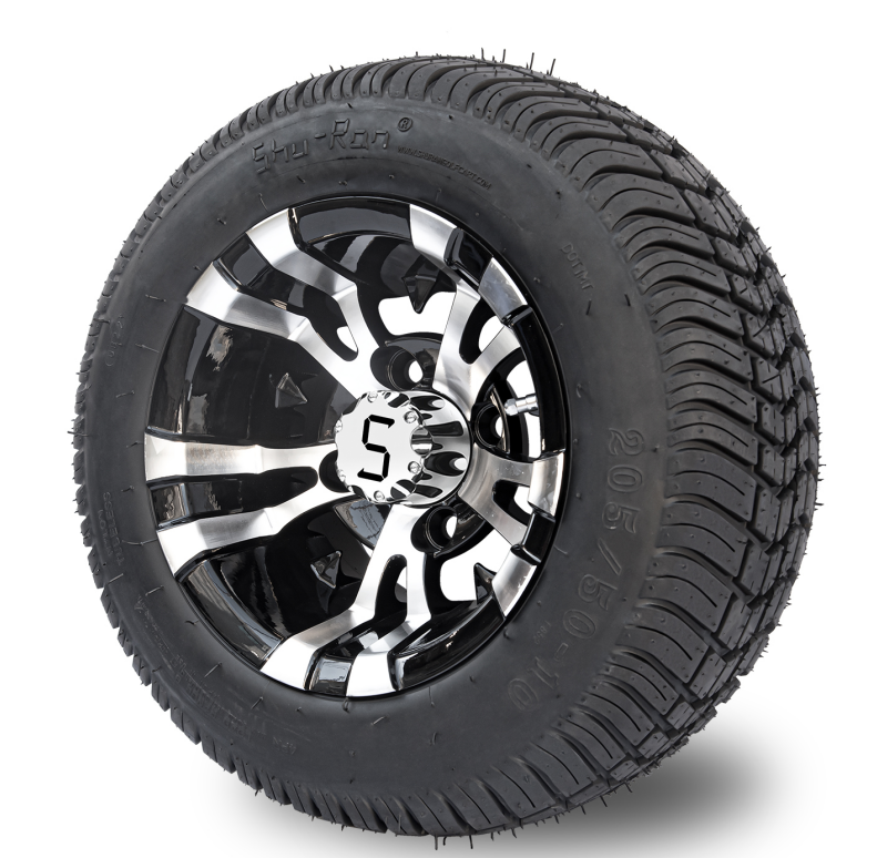 กลึง/สีดำเงา