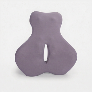 Coussin de soutien lombaire ergonomique en mousse à mémoire de forme, personnalisable, tricoté, écologique et respirant, idéal pour la lecture et le repos au lit – Meilleure vente - Product Image 1
