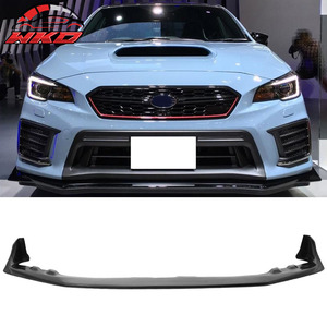เหมาะสำหรับ Subaru WRX 2015-2021 สไตล์ S208 ชุดแต่งกันชนหน้า สีดำดิบ - Product Image 1
