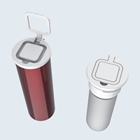 Gobelet réutilisable à refroidissement rapide en trois tailles et sac de glace pour boissons glacées, café, et compresses de glace pour soulager la douleur.