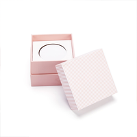 Boîte en papier rigide personnalisée avec logo imprimé, de haute qualité, écologique, pour emballage cadeau cosmétique, avec couvercle et base, pour crème pour le visage, vente en gros