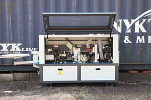 Máquina de Enchapado de Cantos Automática de Sobremesa Mejorada <span class=keywords><strong>con</strong></span> Rodillos, Control PLC, Motor y Caja de Engranajes para Madera y MDF, Fabricada en China, ¡Gran Venta! - Product Image 6