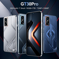 Nuevo Teléfono Inteligente 5G LTE HD 2025, Infinix GT30 Pro, Pantalla Grande de 7.3 Pulgadas, Android Deca Core, 144Hz, Cámara de 108MP, Desbloqueado para Español