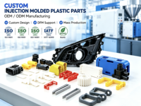 Service de moulage par injection sur mesure pour fabricants – Plastiques structurels automobiles (ABS, PP, PC, PC+ABS, POM, PA6, PA66, TPE, PVC, PMMA, etc.)