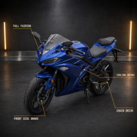 Cybern Adult Sportbike Electric Motorcycle Over 2000W Center Motor 72V