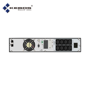 Kr11 LiFePO4-1.5K <span class=keywords><strong>UPS</strong></span> Surge Protector <span class=keywords><strong>LCD</strong></span> Bảng điều chỉnh hiển thị một pha 1.5KVA trực tuyến Rack gắn cho mạng tinh khiết Sine Wave - Product Image 3