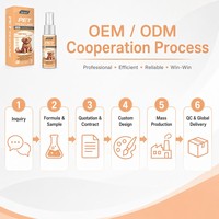 Parfum pour animaux de compagnie Graci Private Label, sans danger pour les chiens et les chats, parfum longue durée, spray désodorisant, toilettage, 60 ml, personnalisé