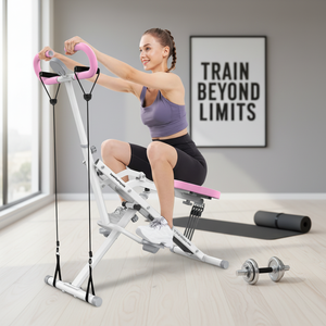 เครื่องฝึกซ้อมแบบปรับได้ <span class=keywords><strong>พับ</strong></span>เก็บ<span class=keywords><strong>ได้</strong></span> คุณภาพสูง ออกแบบตามหลักสรีรศาสตร์ สำหรับฝึกการ<span class=keywords><strong>นั่ง</strong></span>แบบสควอท แบบขี่<span class=keywords><strong>ม้า</strong></span> แบบโรมัน โครงโลหะ สีชมพู - Product Image 1