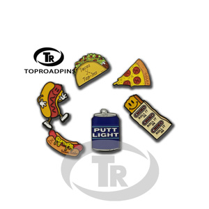 Quà lưu niệm nhà máy bán buôn thiết kế khác nhau sinh thái thân thiện được thực hiện tại Trung Quốc kim loại biểu tượng pin tùy chỉnh - Product Image 5