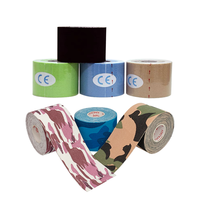 Cinta Deportiva de Camuflaje de 2 Pulgadas, Impermeable, con Logotipo Personalizable, para Alivio Muscular y Terapia, Longitud 5 Metros
