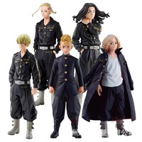 5 Stile Anime Tokyo Revengers Action figur Draken Baji Keisu Manjiro Sano Chifuyu Matsuno Takemichi Hanagaki Figur Manga