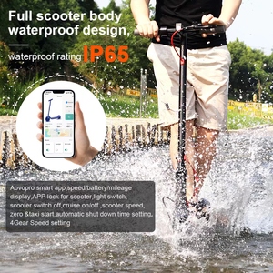 <span class=keywords><strong>Aovo</strong></span> Fábrica China 2025 Modelo Más Reciente Scooter Eléctrico Plegable <span class=keywords><strong>M365</strong></span> de 2 Ruedas, Impermeable IP65, 8.5 Pulgadas, 350w - Product Image 4