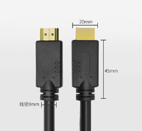 Cable HDMI 2.0 Premium 4K/60Hz 18Gbps de Cobre Puro 1m 3m 5m 10m 15m para Cine en Casa