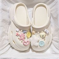 Sabots en EVA injectés pour femmes, sandales d'été de plage, anti-odeur, antidérapants, amortis, doux, confortables, légers, respirants, chaussures de 5-6 cm