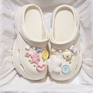 Sabots en EVA injectés pour femmes, sandales d'été de plage, anti-odeur, antidérapants, rembourrés, doux, confortables, légers, respirants, chaussures en PU - Product Image 5