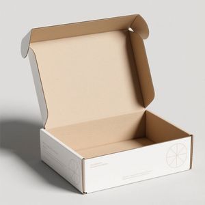 <b>Strong</b> Recycled Cardboard Paper Mailing Apparel Cosmetic Custom Logo Printed Corrugated Kraft Matt Lamination UV Coating <b>Boxes</b> - Product Image 4