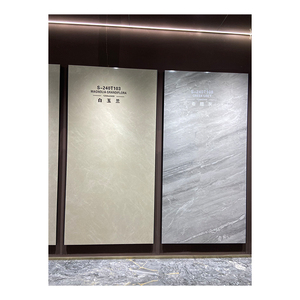 Surface vitrée polie en pierre agglomérée par luxe des carrelages 1200x2400mm pour la villa résidentielle - Product Image 5