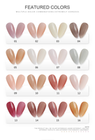 RONIKI — vernis à ongles professionnel, usine de cosmétiques, professionnel, personnalisé, 16 couleurs, thé glacé, UV, vente en gros