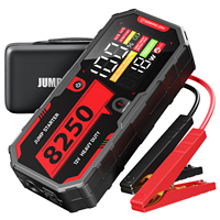 Livraison Gratuite depuis les Entrepôts Européens – Démarreur de Voiture Portable F40 32000mAh 12V, Batterie Externe de Secours pour Camion et Moto