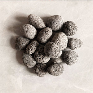 Piedra Volcánica Negra Natural, Grava sin Fuego, Adoquín <span class=keywords><strong>de</strong></span> Basalto Negro - Product Image 3