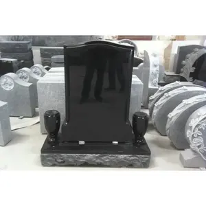 Chinese Good Quality Upright Granite Grave Stone Tombstone wear resistance Cemetery Headstone