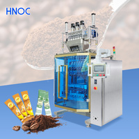HNOC 6 Lane Refined Sugar Pouch Packaging Small Sachet Packing Machine for Coffee Powder