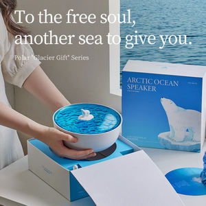 Lámpara Nocturna con Altavoz Inalámbrico, Proyector de Luz Nocturna con Sonido Blanco, Lámpara LED Relajante <span class=keywords><strong>para</strong></span> Sala de Estar - Product Image 2