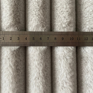 Bán Sỉ Lông Thỏ Giả Vải Teddy Lông Tổng Hợp Với Kim Vẽ Cho Hàng Dệt May Gia Đình - Product Image 2