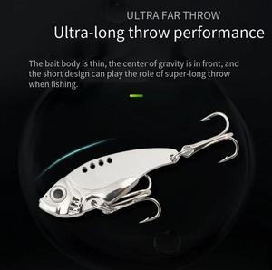 Aotuo - Señuelo de Pesca Vibrante de Metal VIB de Largo Alcance para Lubina y Peces de Agua Dulce, Gran Venta - Product Image 2