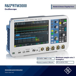 ออสซิลโลสโคปดิจิตอล 4 ช่องสัญญาณ Rohde & Schwarz RS รุ่น RTM3004 สำหรับงานอุตสาหกรรม ความแม่นยำสูง แบนด์วิดท์ 1 กิกะเฮิรตซ์ และอัตราการสุ่มตัวอย่าง 5 กิกะเฮิรตซ์ต่อวินาที - Product Image 4