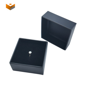 Anillos de joyería personalizados de diseño de lujo Caja de regalo Embalaje Pendientes Caja de joyería Paquete Tapa y caja base - Product Image 3