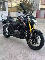 Haojue DR300 Premium 300cc Naked Bike, moteur bicylindre en parallèle, refroidissement liquide, EFI, stable, confortable, fiable, moto de rue, puissance élevée