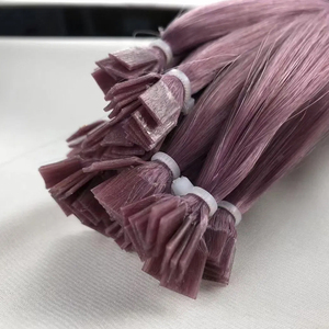 Ý Keratin utip đôi rút ra prebonded phần mở rộng tóc con người Salon lớp giá bán buôn tóc Trinh Nữ U/Flat/I <span class=keywords><strong>tip</strong></span> - Product Image 2