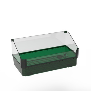 Новый дизайн, съемный пластиковый настольный аквариум, экологический резервуар для черепахи, коробка для черепах, место обитания черепах, резервуар для рептилий - Product Image 1
