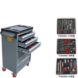 Set di 201 Pezzi Rossi di Alta Qualità 45 #   Utensili in Acciaio al Carbonio per Riparazione e Manutenzione <span class=keywords><strong>Auto</strong></span>, per Veicoli AC SAIC AUDI Q6, Universali con Garanzia di 24 Mesi - Product Image 1