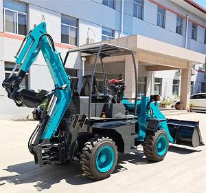 Trung Quốc huaya đa chức năng tự động backhoe <span class=keywords><strong>loader</strong></span> Digger mini nhỏ backhoe <span class=keywords><strong>loader</strong></span> Máy xúc với EPA/euro5 - Product Image 2