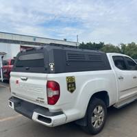 Hardtop en alliage d'aluminium pour pick-up MAXUS LDV T60 T70 T90 2017-2026 Double Cabine Étanche Verrouillable Sans Perçage
