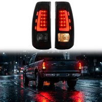 Nouveau boîtier de feu arrière fumé rouge JY pour Chevrolet Silverado 1999-2006 et GMC Sierra 99-02, amélioration de la lampe de frein arrière pour pick-up, Plug & Play