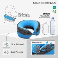 Oreillers de voyage en U portables et pliables pour le soutien du cou en avion, pour un sommeil optimal en classe économique, fabricant
